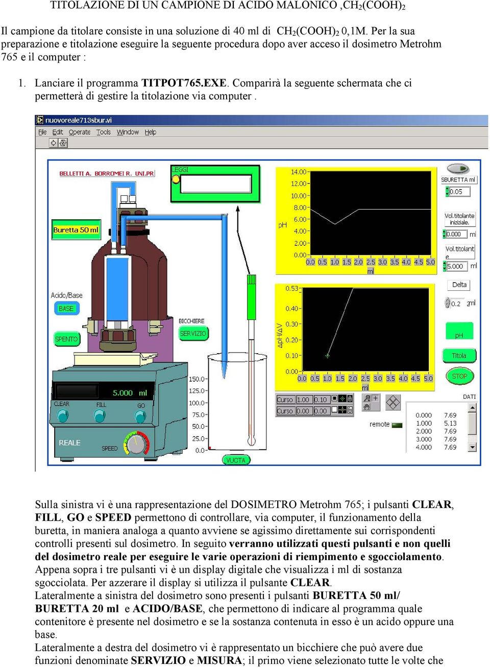 Comprirà l seguente schermt che ci permetterà di gestire l titolzione vi computer.