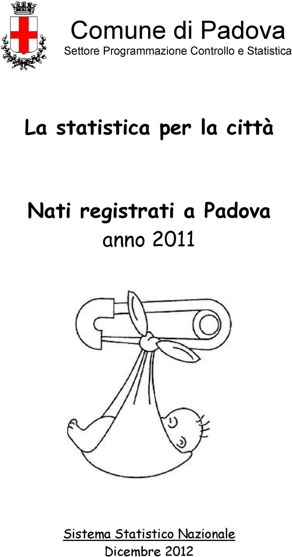 la città Nati registrati a Padova anno