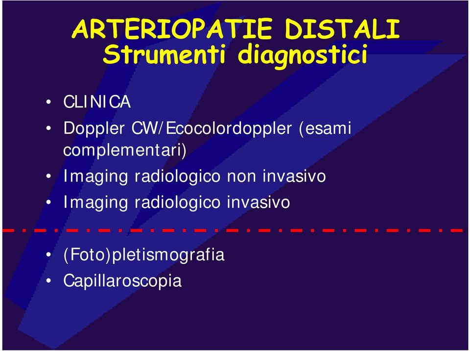 complementari) Imaging radiologico non invasivo