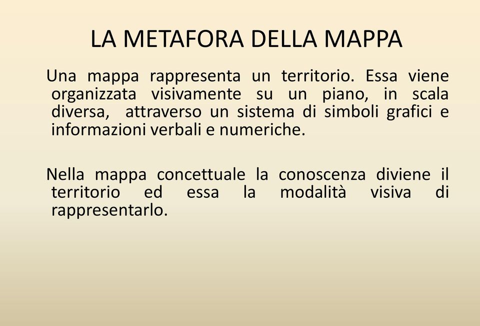 un sistema di simboli grafici e informazioni verbali e numeriche.