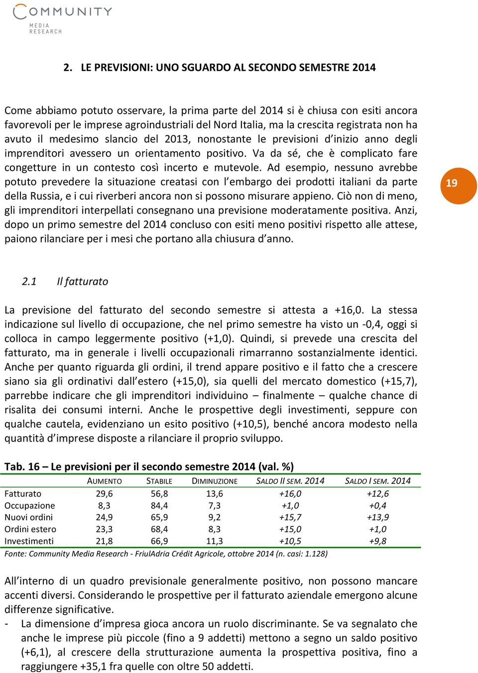 Va da sé, che è complicato fare congetture in un contesto così incerto e mutevole.