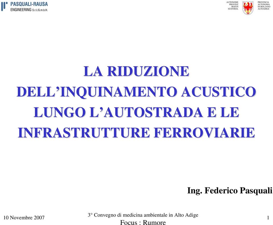 AUTOSTRADA L E LE