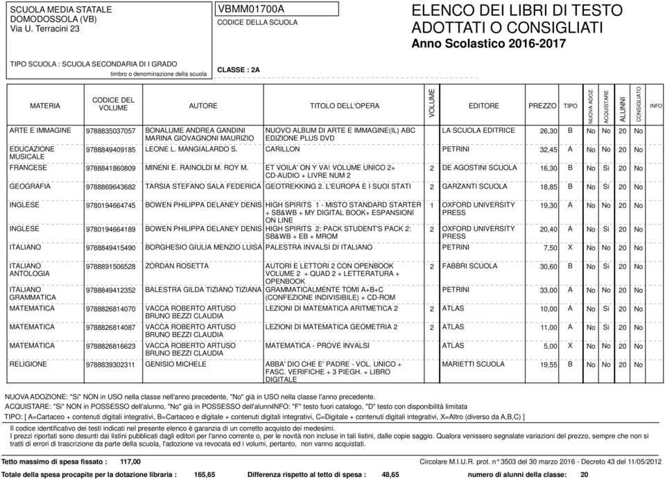 UNICO 2+ 2 DE AGOSTINI SCUOLA 16,30 B CD-AUDIO + LIVRE NUM 2 GEOGRAFIA 9788869643682 TARSIA STEFANO SALA FEDERICA GEOTREKKING 2.