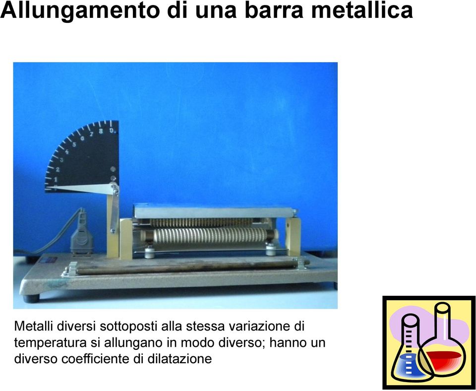 di temperatura si allungano in modo