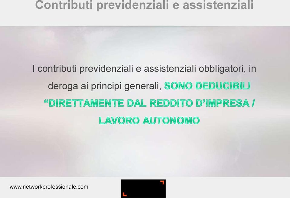 previdenziali e assistenziali