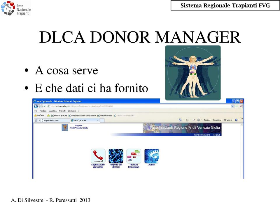 DONOR MANAGER A cosa