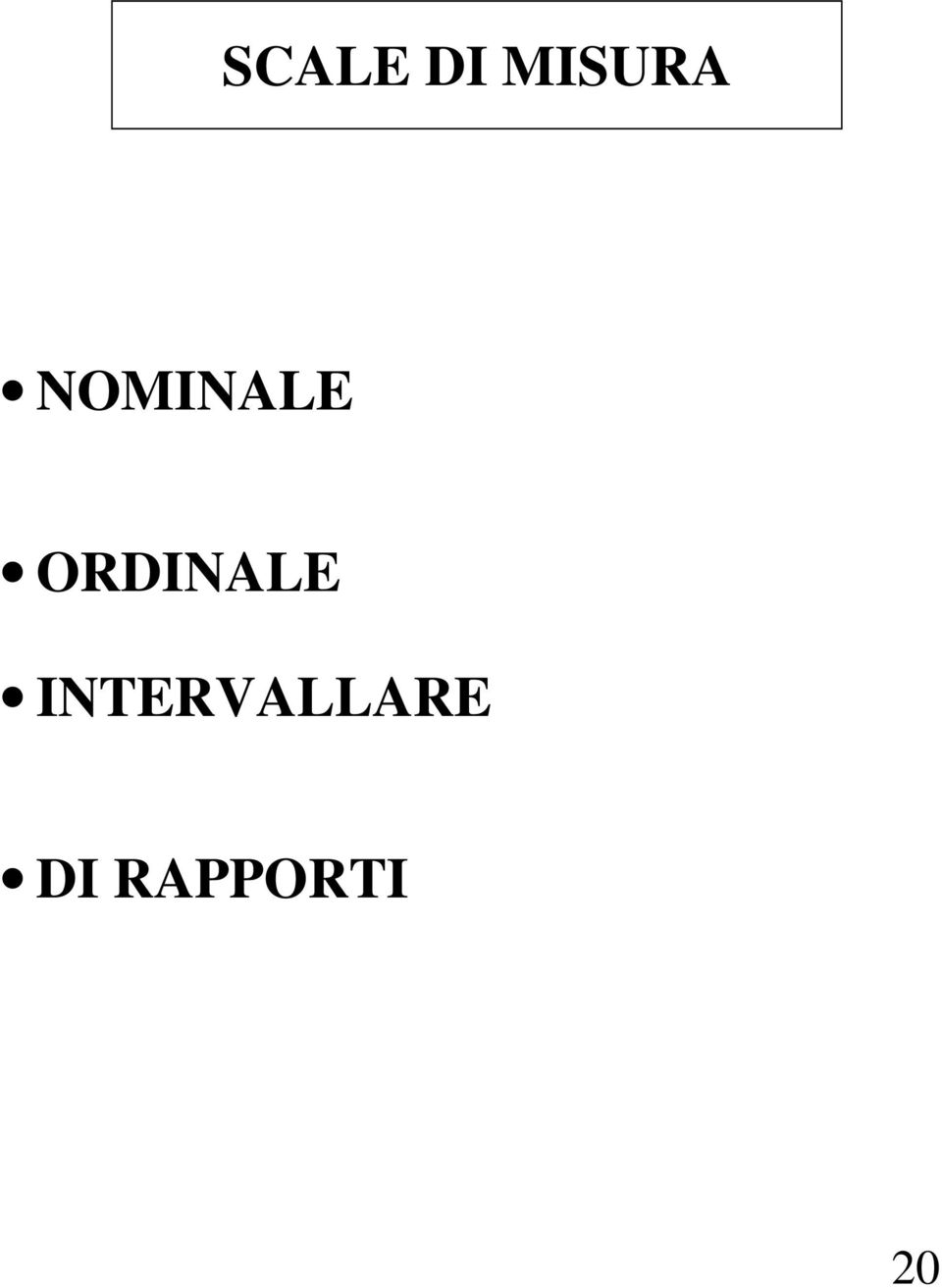 ORDINALE