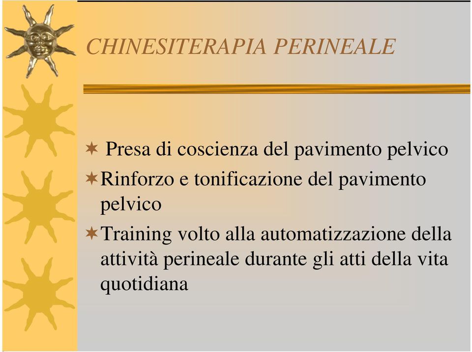 pavimento pelvico Training volto alla