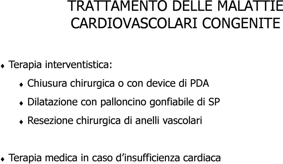 Dilatazione con palloncino gonfiabile di SP Resezione