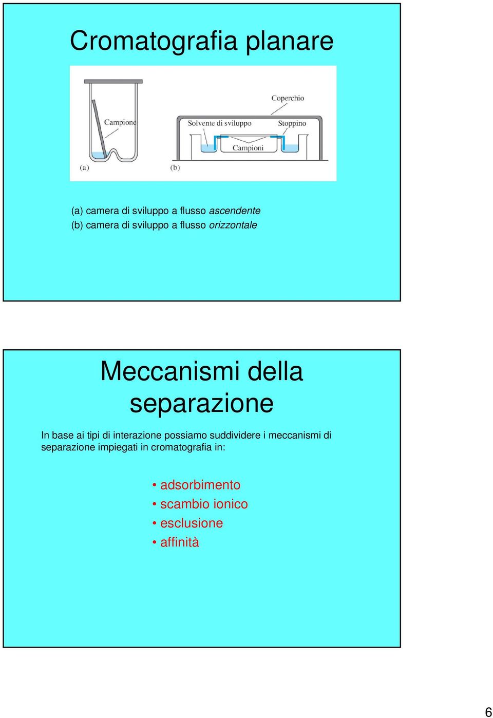 base ai tipi di interazione possiamo suddividere i meccanismi di