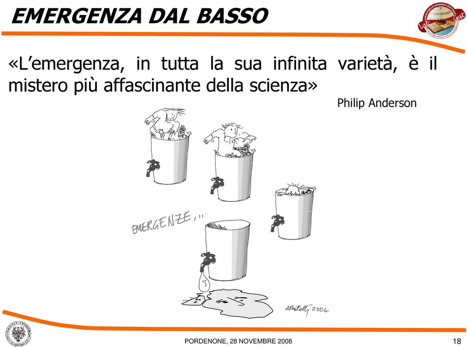 infinita varietà, è il mistero