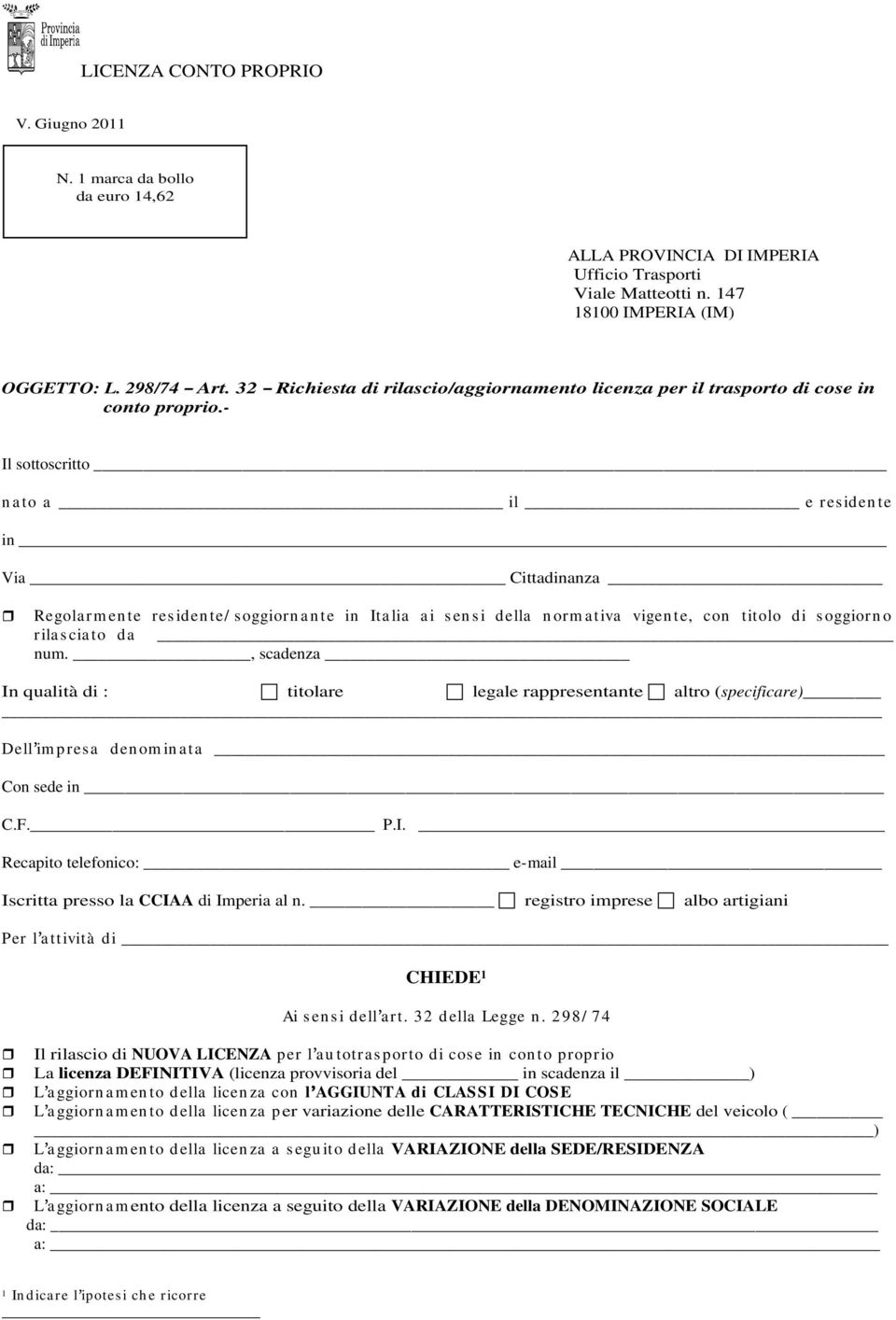 - Il sottoscritto n a to a il e residen te in Via Cittadinanza Regola rm en te res iden te/ s oggiorn a n te in Ita lia a i s en s i della n orm a tiva vigen te, con titolo di s oggiorn o rila s cia