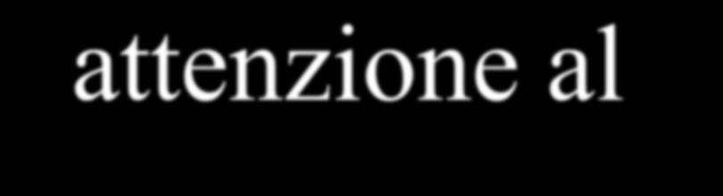 L attenzione al fatturato Quanto conta l esposizione?