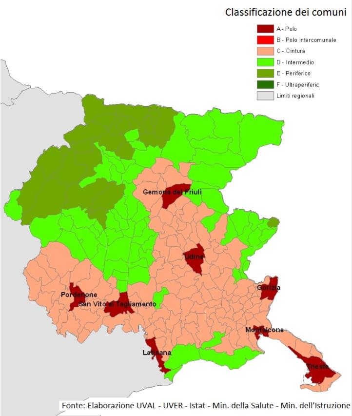 STRATEGIA PER LE AREE INTERNE L Accordo di partenariato 2014-2020 prevede un approccio integrato finalizzato a contrastare il declino delle aree geograficamente marginalizzate, periferiche rispetto