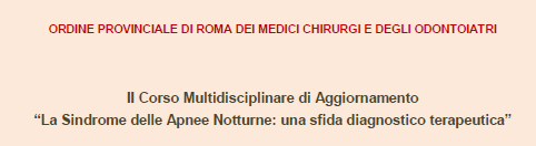 BPCO e DRS (Overlap Syndrome) Centro di Medicina del Sonno ad Indirizzo Respiratorio Fondazione