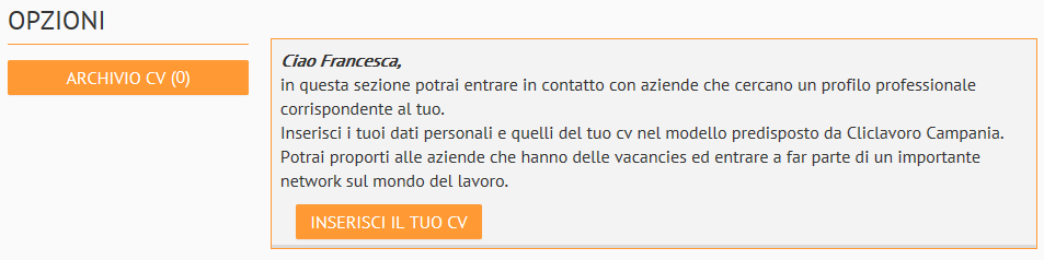 Il mio CV 6.