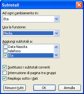 Informatica Fogli elettronici 165 Elementi di un Grafico Assi: assi cartesiani nel piano o nello spazio.