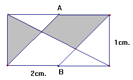 6) Stabilisci il rapporto tra la parte ombreggiata e l intero rettangolo 7) Dato un rettangolo le cui dimensioni sono cm12 e cm 8, determina la lunghezza della linea tracciata in grassetto 8) Una