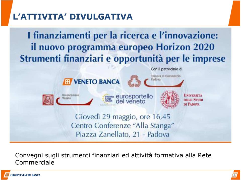 finanziari ed attività