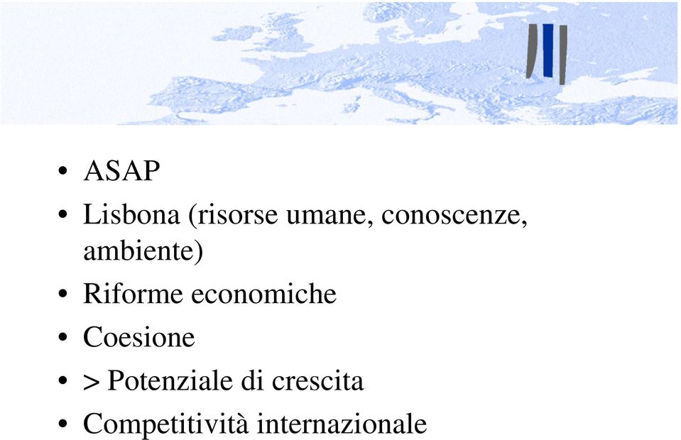 economiche Coesione > Potenziale