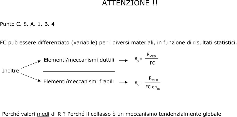 di risultati statistici.