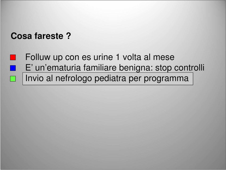 mese E un ematuria familiare