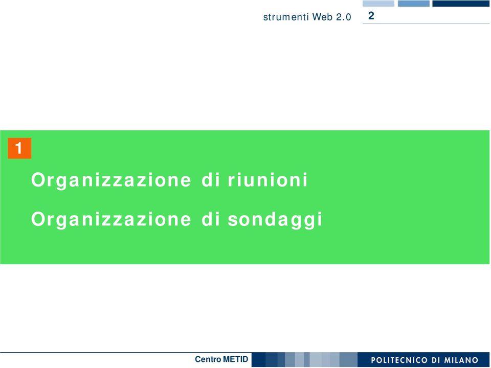 Organizzazione di