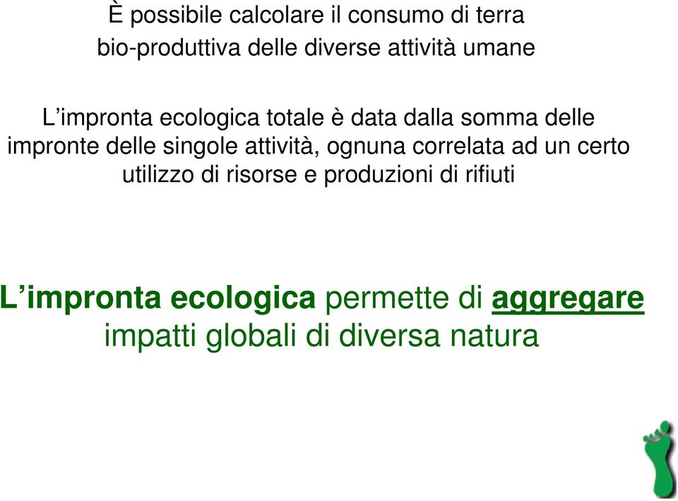 singole attività, ognuna correlata ad un certo utilizzo di risorse e produzioni