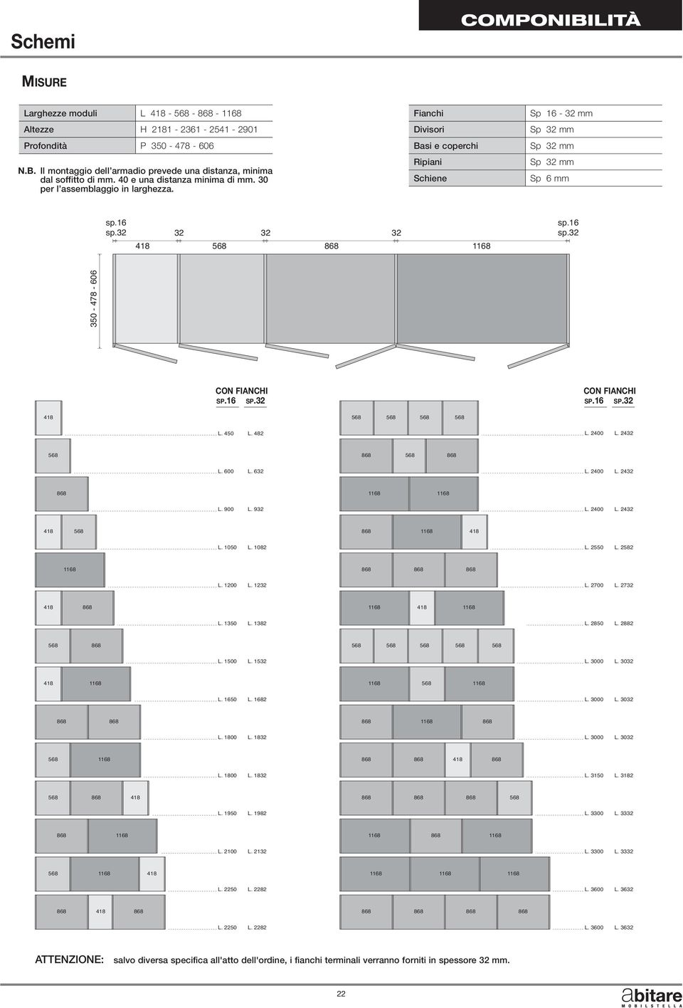 16 SP. CON FIANCHI SP.16 SP. L. 450 L. 482 L. 2400 L. 24 L. 600 L. 6 L. 2400 L. 24 L. 900 L. 9 L. 2400 L. 24 L. 1050 L. 1082 L. 2550 L. 2582 L. 1200 L. 12 L. 2700 L. 27 L. 1350 L. 1382 L. 2850 L.