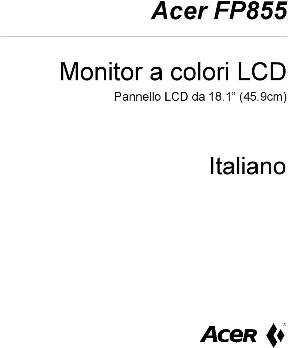 LCD Pannello LCD