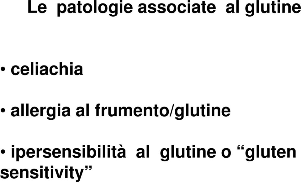 frumento/glutine