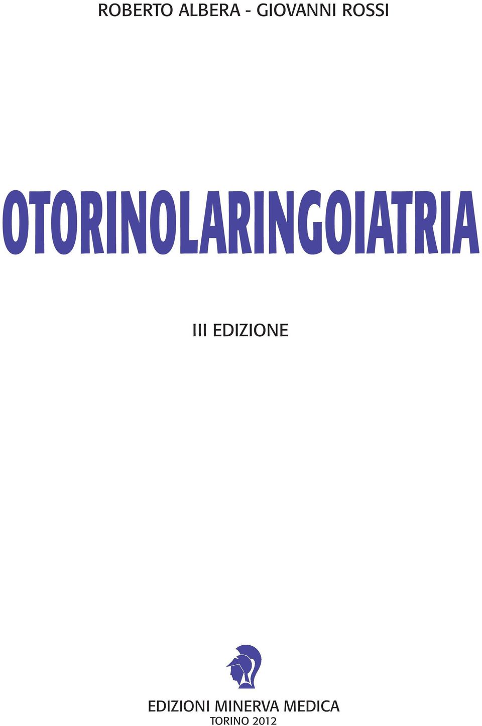 OTORINOLARINGOIATRIA III
