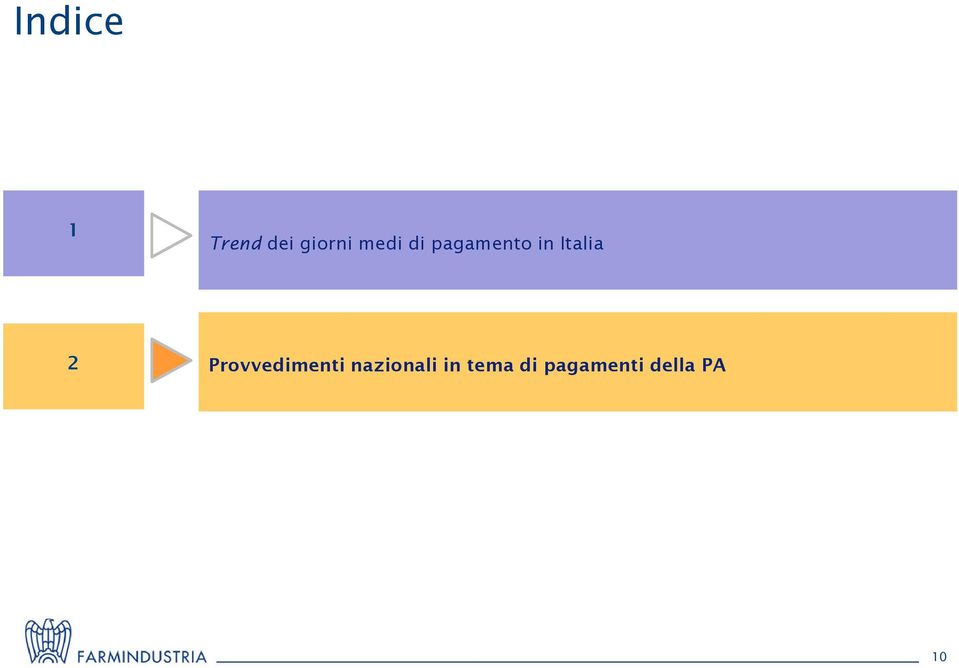 2 Provvedimenti nazionali