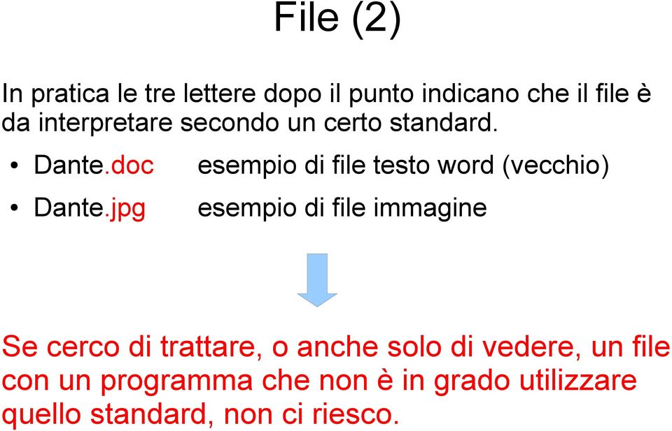 doc esempio di file testo word (vecchio) Dante.