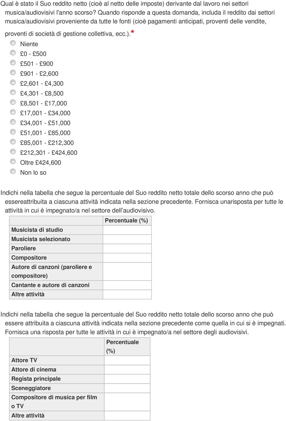 collettiva, ecc.).