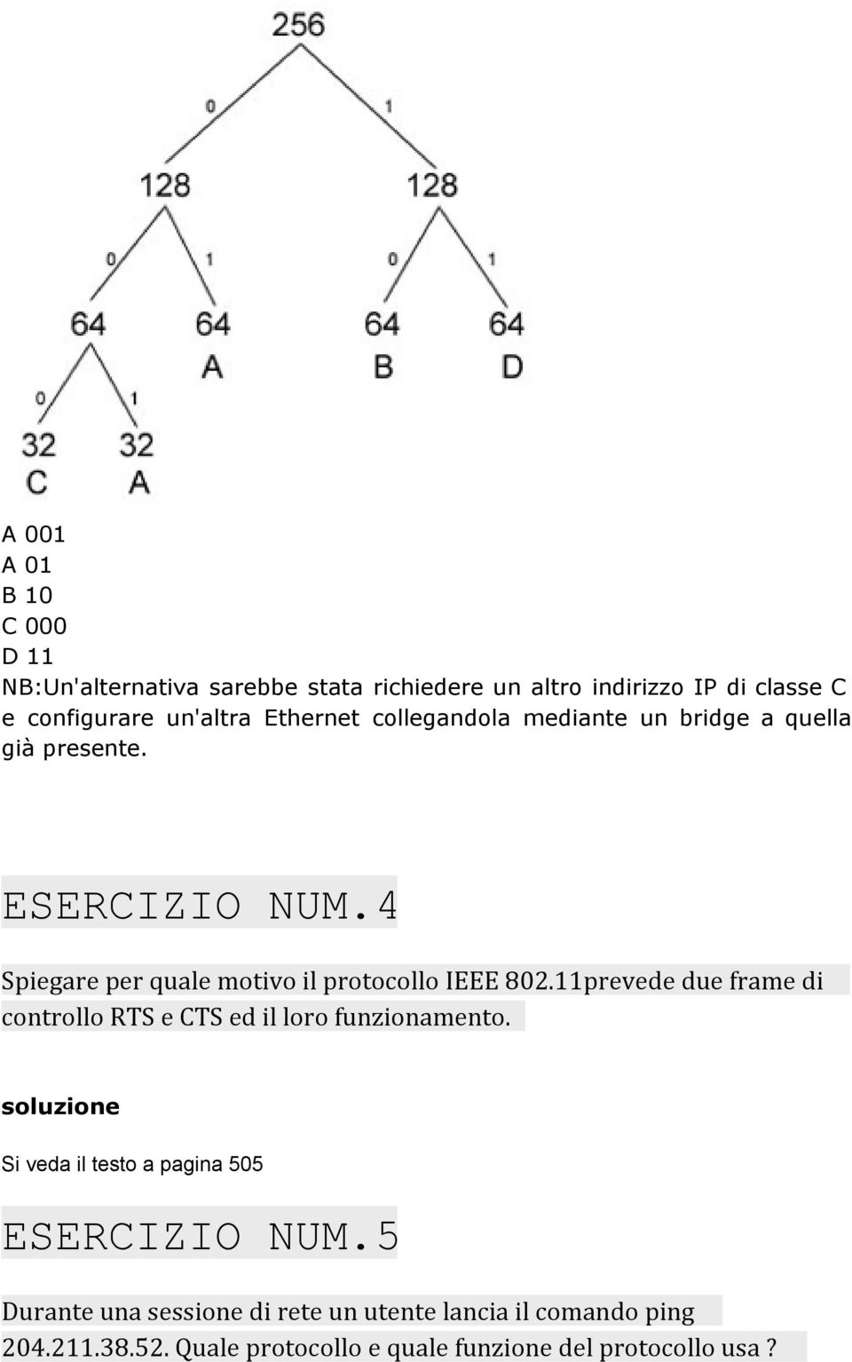 4 Spiegare per quale motivo il protocollo IEEE 802.11prevede due frame di controllo RTS e CTS ed il loro funzionamento.