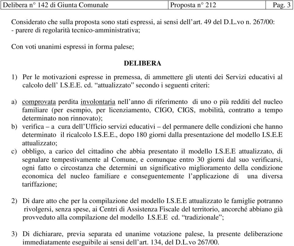 calcolo dell I.S.E.E. cd.