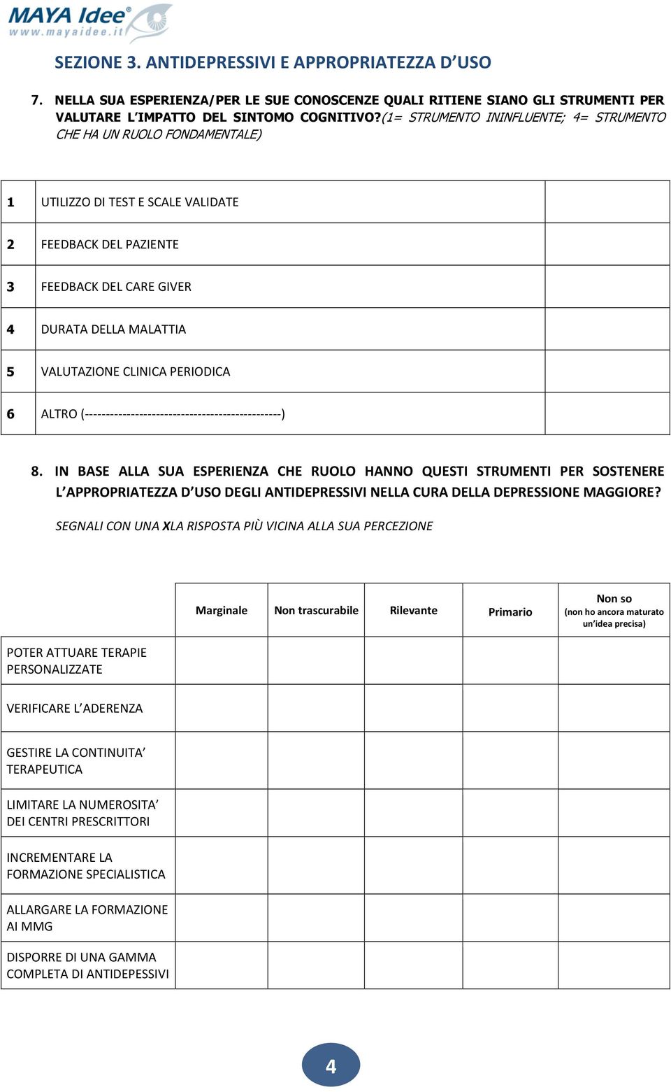 CLINICA PERIODICA 6 ALTRO (-----------------------------------------------) 8.