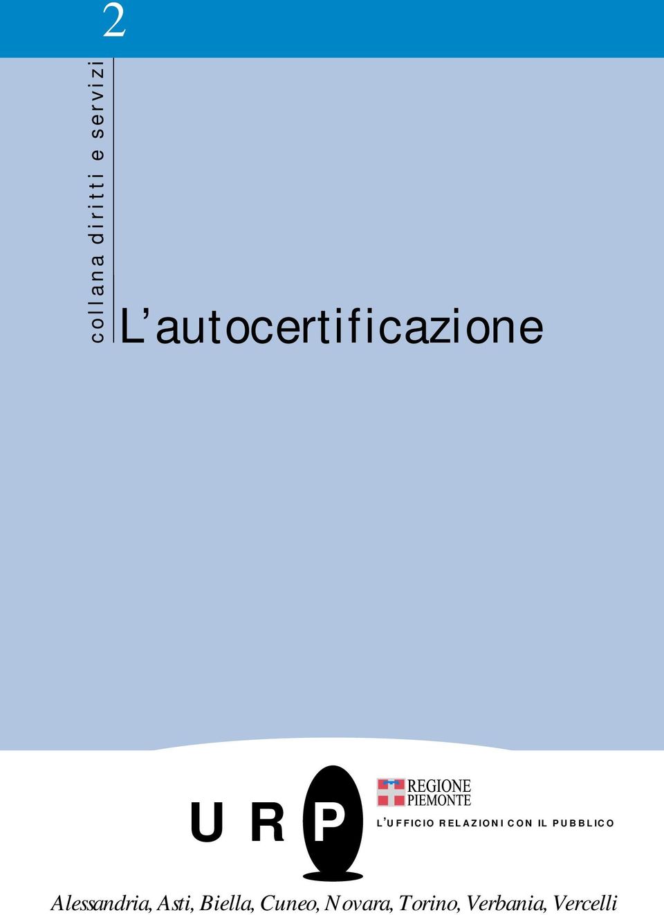 RELAZIONI CON IL PUBBLICO Alessandria,