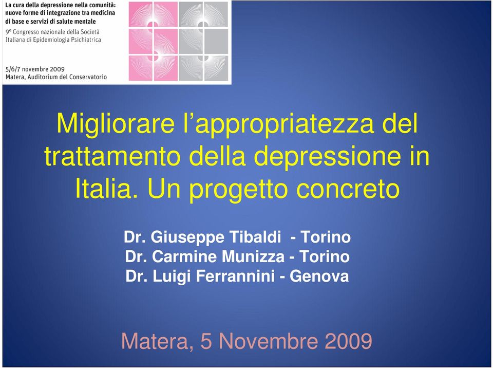 Giuseppe Tibaldi - Torino Dr.