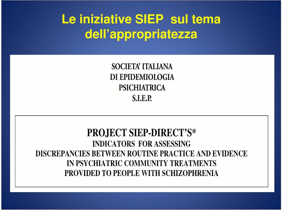 SIEP sul