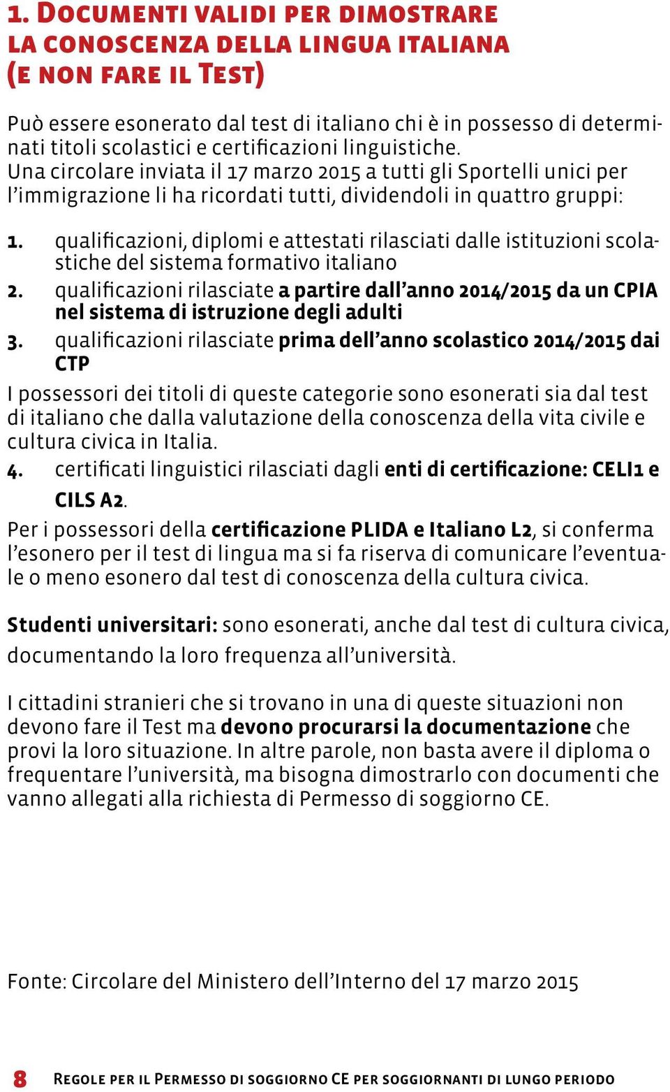 qualificazioni, diplomi e attestati rilasciati dalle istituzioni scolastiche del sistema formativo italiano 2.