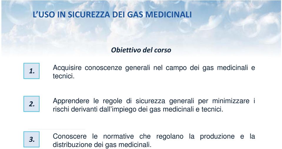 Apprendere le regole di sicurezza generali per minimizzare i rischi derivanti dall