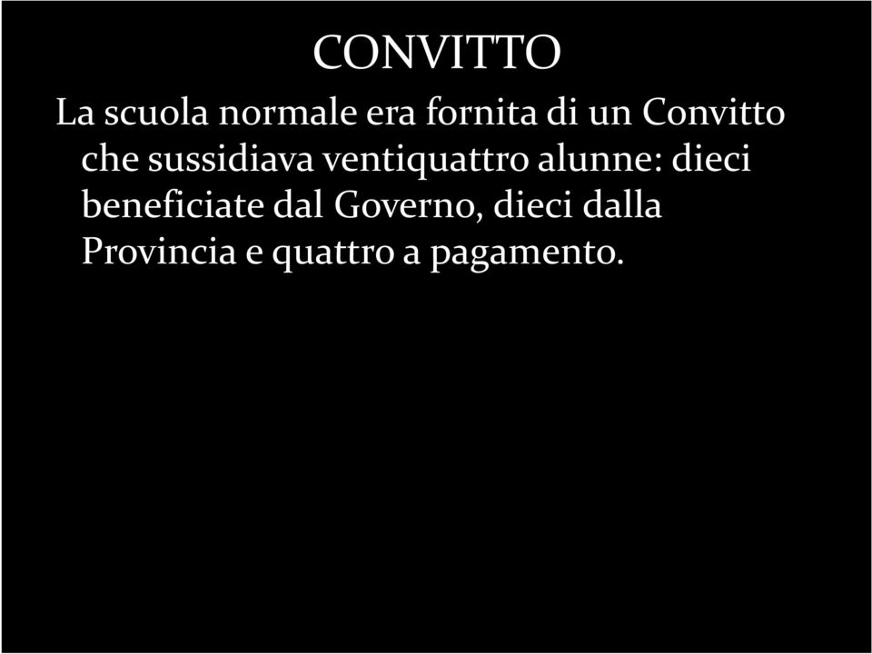 alunne: dieci beneficiate dal Governo,