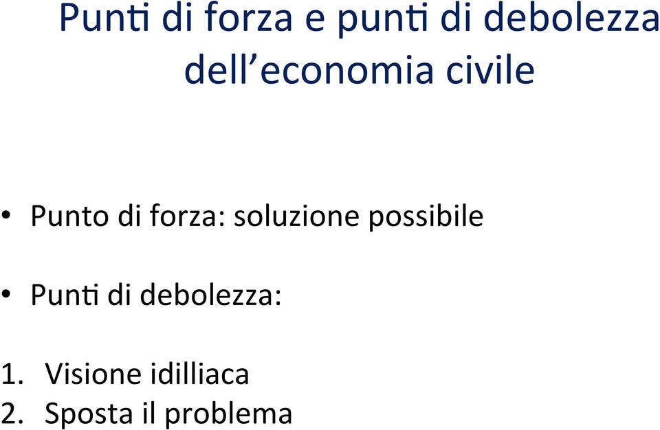 soluzione possibile PunZ di