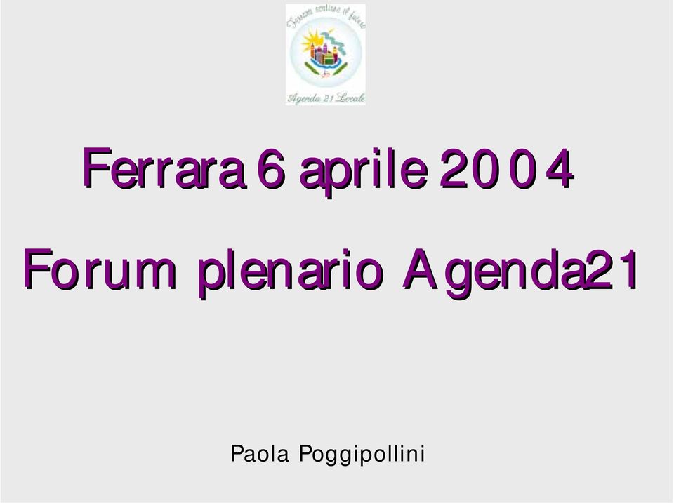 Forum plenario