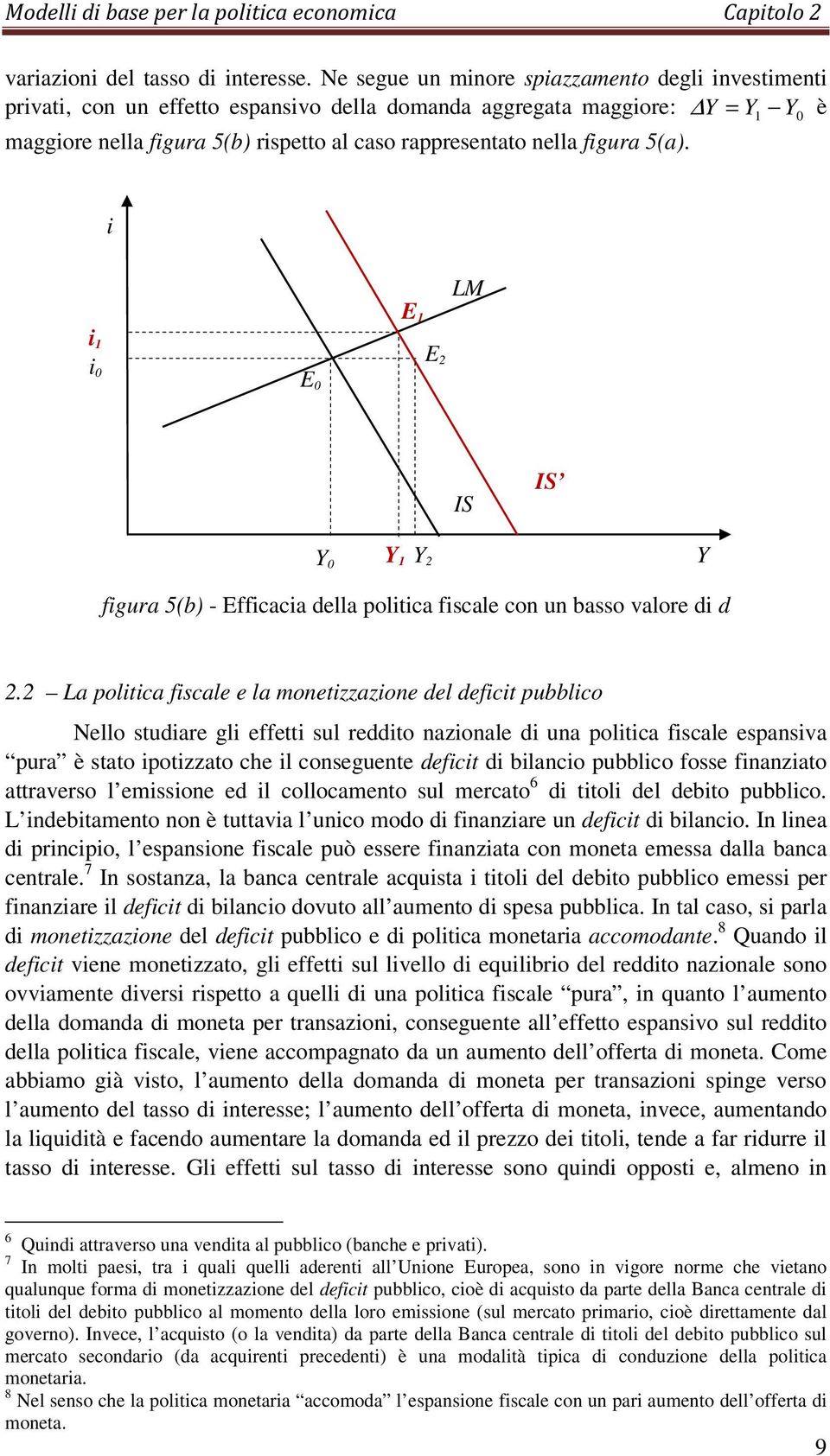 E 2 E 2 gura 5(b) - Ecaca della poltca scale con un basso valore d d 2.