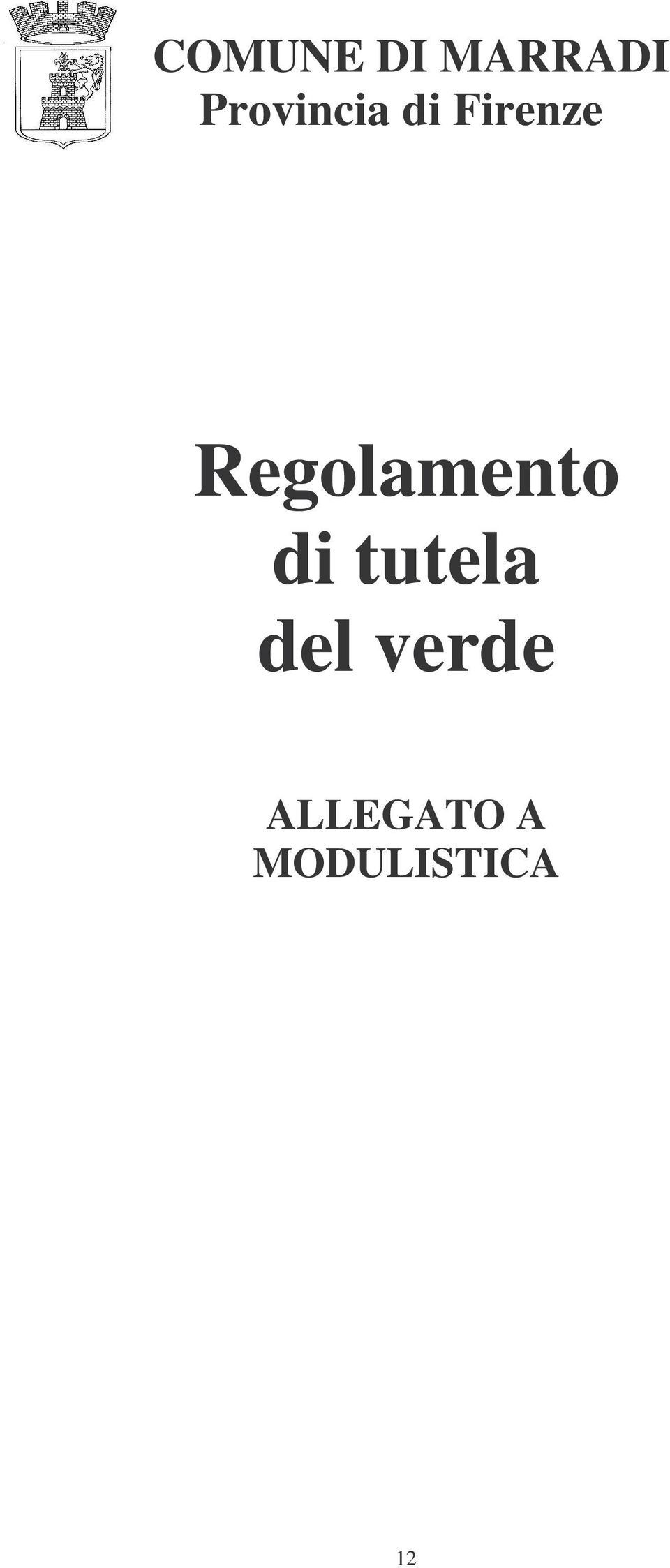 Regolamento di tutela