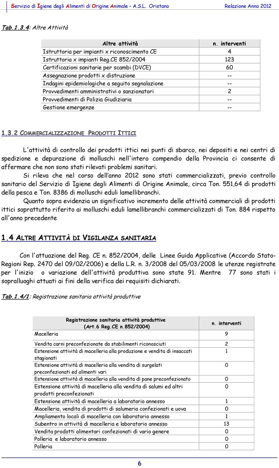 Provvedimenti di Polizia Giudiziaria -- Gestione emergenze -- 1.3.