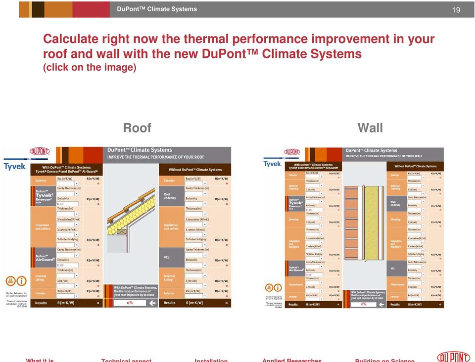 and wall with the new DuPont Climate